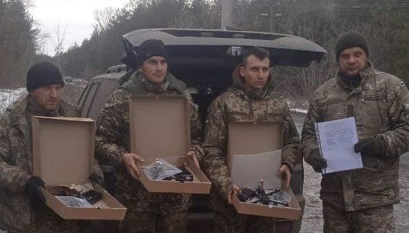 Ivano-Frankivsk hands over 25 FPV drones to Oleksa Dovbush brigade