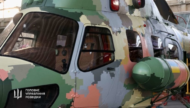ГУР отримало модернізований гелікоптер для евакуації із прифронтових регіонів