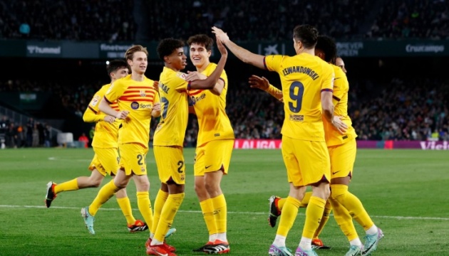 «Барселона» повернулася до топ-3 футбольної Ла Ліги, обігравши «Бетіс»