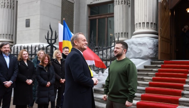 Zełenski i Tusk spotkali się w Kijowie

