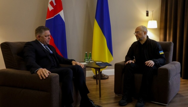 スロバキアはＥＵの５００億ユーロの対ウクライナ支援を支持する＝シュミハリ宇首相