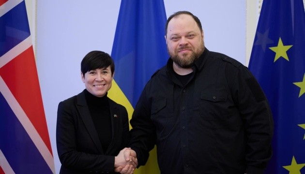 Стефанчук і голова оборонного комітету парламенту Норвегії обговорили військову підтримку України
