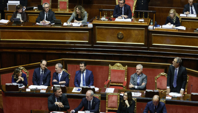 Сенат Італії схвалив рішення уряду щодо військової допомоги Україні у 2024 році