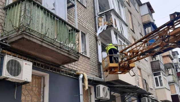 Внаслідок трьох хвиль ударів по Харкову 23 січня пошкоджені 226 будинків