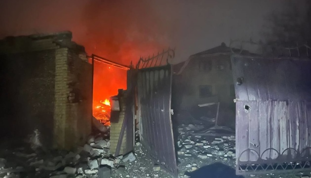  Enemy shells Kupiansk at night, damaging houses