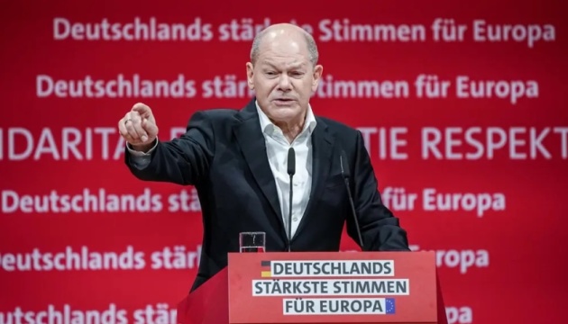 Scholz: Europe, US must send Putin signal that they not stop helping Ukraine