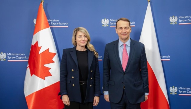 Глави МЗС Польщі і Канади обговорили підтримку України