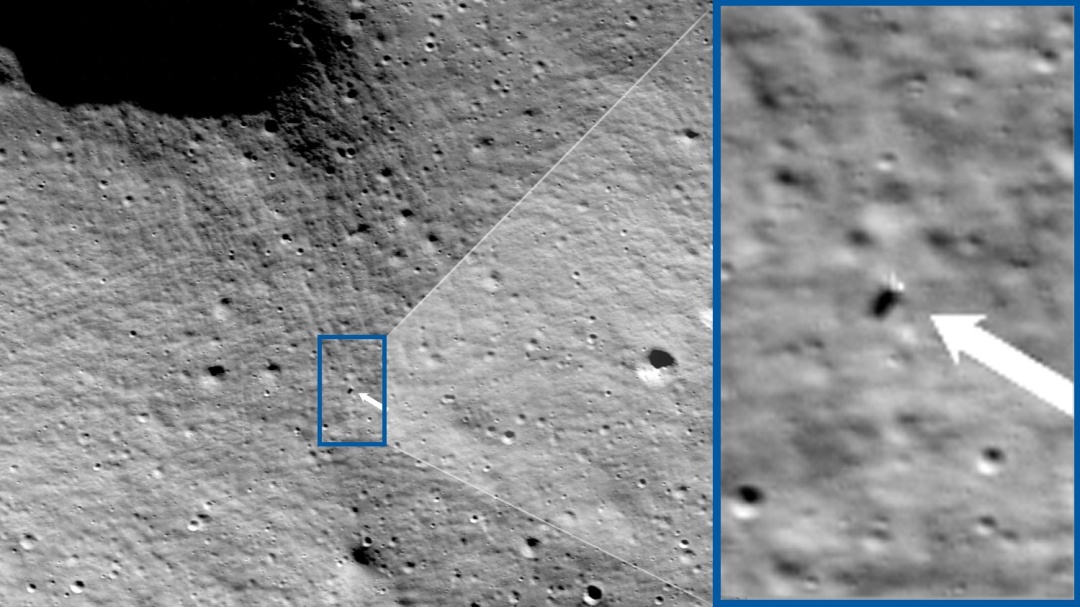Космічний апарат Odysseus показав перші фотографії Місяця (ФОТО)
