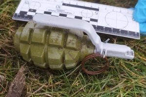 В одному зі столичних парків виявили гранату
