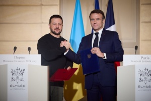 Un accord bilatéral de sécurité signé entre la France et l'Ukraine