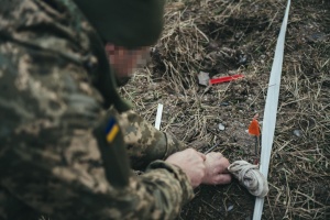 
Canadian military shows training of Ukrainian sappers
