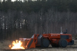 Ukraine designs third mine clearance vehicle model