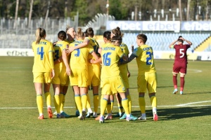 Збірна України здолала Болгарію у першому матчі плей-оф жіночої Ліги націй