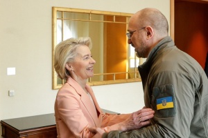 Shmyhal and von der Leyen discussed cooperation in defense industry and situation on border with Poland