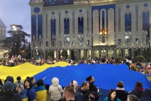 У Тбілісі відбулася заходи до другої річниці повномасштабного вторгнення РФ в Україну