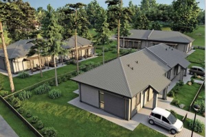 На Київщині для військових з інвалідністю будують житловий комплекс на 56 будинків