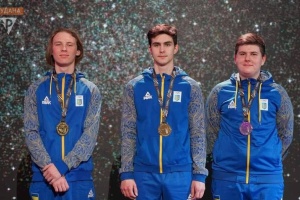 Збірна України серед юніорів виграла «золото» на ЧЄ-2024 з кульової стрільби