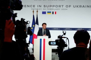 Every word well-weighed: Macron on own statement about troop deployment to Ukraine