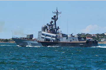 ウクライナ情報総局、露軍黒海艦隊のミサイル艦「イヴァノヴェツ」を無人水上艇で破壊