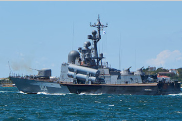Fuerzas ucranianas destruyen el barco lanzamisiles ruso Ivanovets