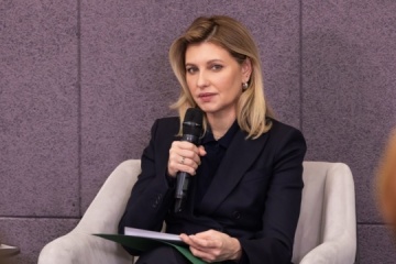 Zelenska se reúne con la primera dama de Alemania para hablar de los niños secuestrados por Rusia