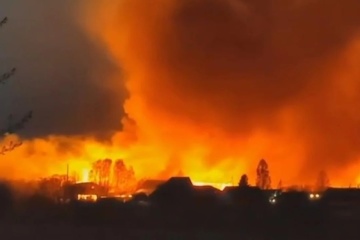 Fire at Volgograd refinery 'organized' by SSU drones - source