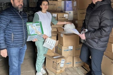 Clinic located near Ukraine’s frontline receives humanitarian aid batch
