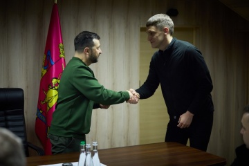 Zelensky introduces Fedorov as new governor of Zaporizhzhia region