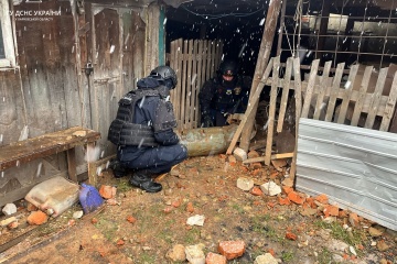 Unexploded bomb defused in Kharkiv region’s Velykyi Burluk