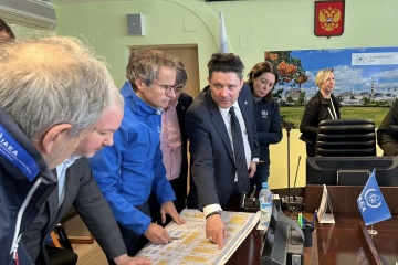IAEA-Chef Grossi besucht Atomkraftwerk Saporischschja