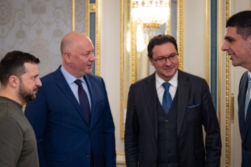 Zelensky meets with Bulgarian parliament speaker