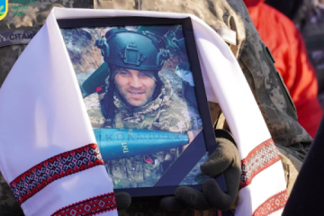 In memory of mortar operator Dmytro Khomenko (call sign "Khoma")