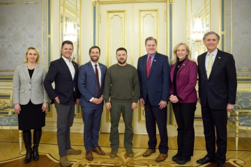 Zelensky meets with bipartisan delegation from U.S. House of Representatives