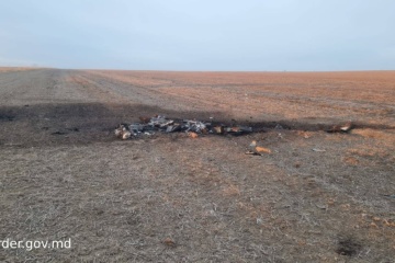 Autoridades moldavas sobre los restos de un dron cerca de la frontera con Ucrania: La agresión rusa pone en peligro el continente
