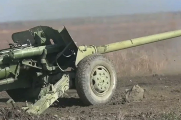 Two Russian Rapira destroyed by drone near Bakhmut
