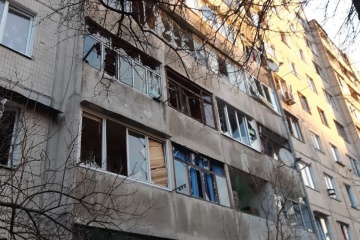 Durch Raketenschlag auf Saporischschja vier Menschen verwundet