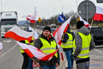 Polnische Landwirte erneuern Blockade am Grenzübergang Dolhobyczow-Uhryniw