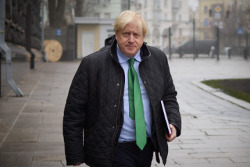 Boris Johnson in Kyjiw eingetroffen