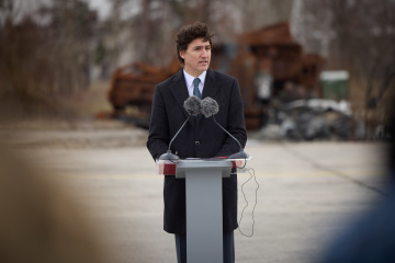 Justin Trudeau : Les frappes de missiles russes rappellent l'importance de soutenir l'Ukraine