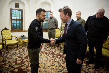 Security agreement and joint arms production: Zelensky meets with Swedish DM