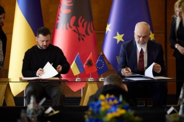 L'Ukraine et l'Albanie ont conclu un accord de coopération