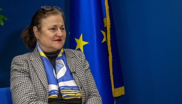 Матернова: Допомога у €50 мільярдів - результат надзусиль Євросоюзу для України