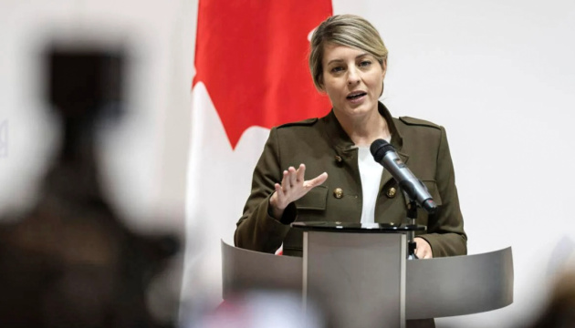Kanadas Außenministerin Joly besucht die Ukraine