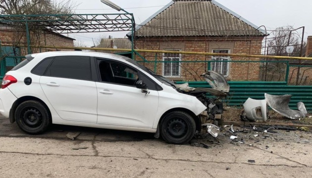 Russians attack Marhanets with kamikaze drone, injuring two civilians
