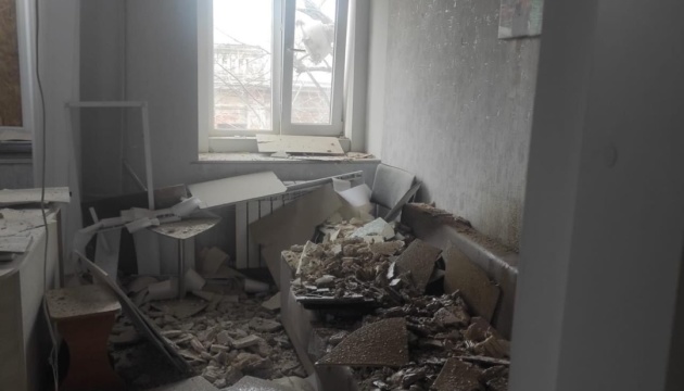 Kherson shows consequences of night shelling of Korabelny district