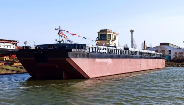 Українське Дунайське пароплавство побудувало ще одну SLG-баржу