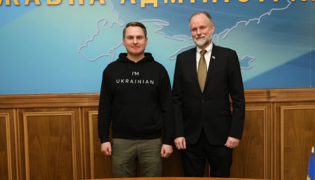 Відбудова Київщини: голова ОДА зустрівся з послом Швеції