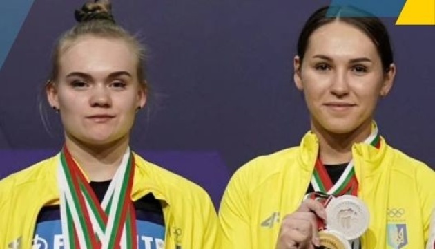 Українські важкоатлетки виграли шість медалей у вазі 64 кг на Євро у Софії