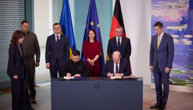 Ukraina i Niemcy podpisały porozumienie o bezpieczeństwie

