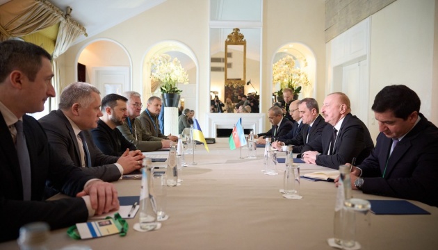 Президенти України та Азербайджану зустрілися в Мюнхені - говорили про спільні економічні проєкти